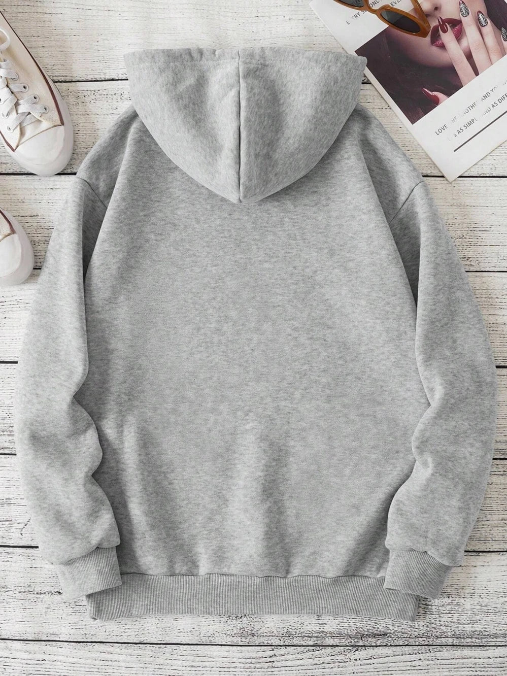 Faith Hope Love Letter Graphic Women Hoody Street Casual Loose Hoodies Autumn Fleece Pullover Hip Hop O-Neck Clothing Female